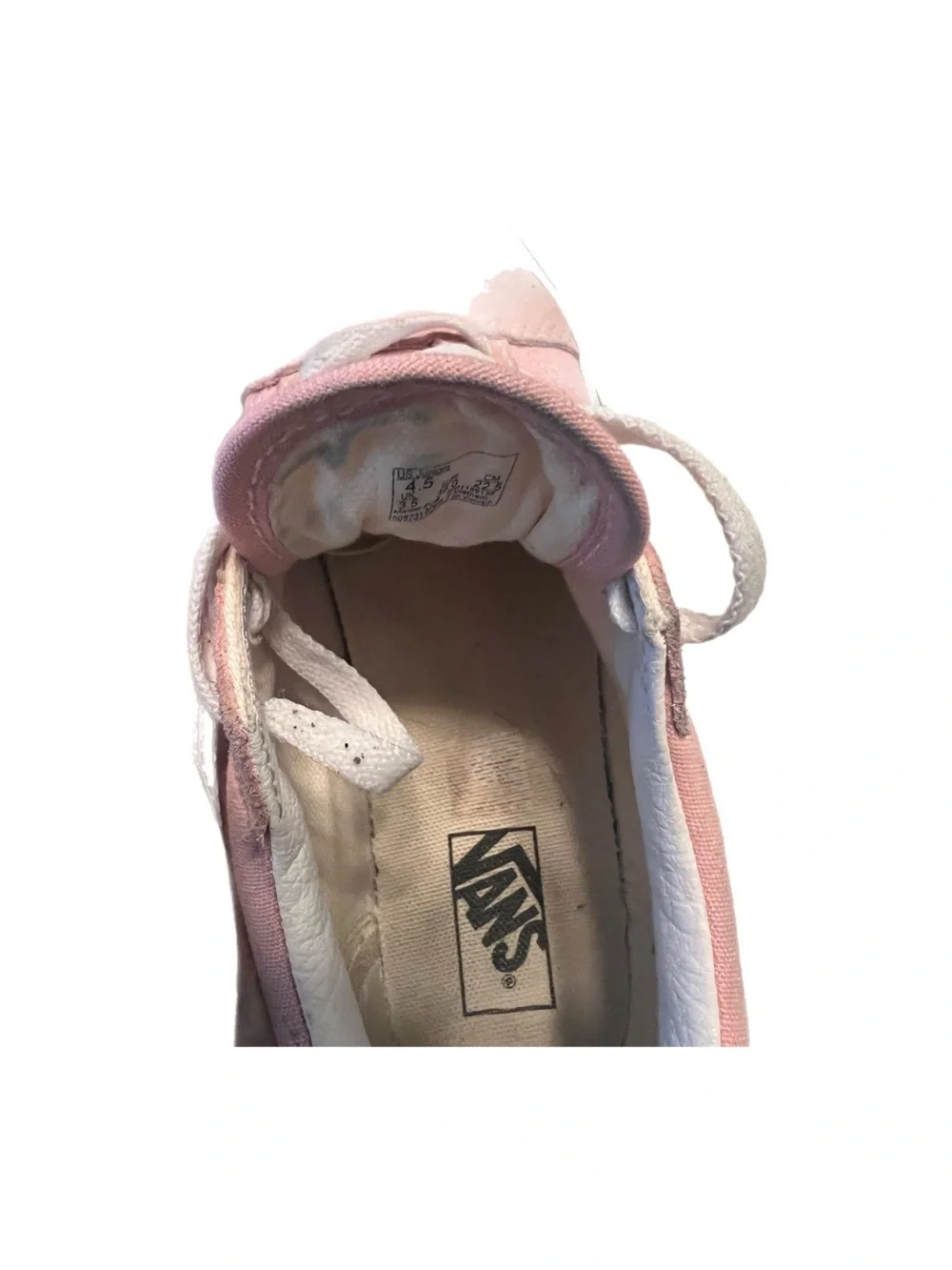 Pink Kids Skate Sneakers with White Stripe